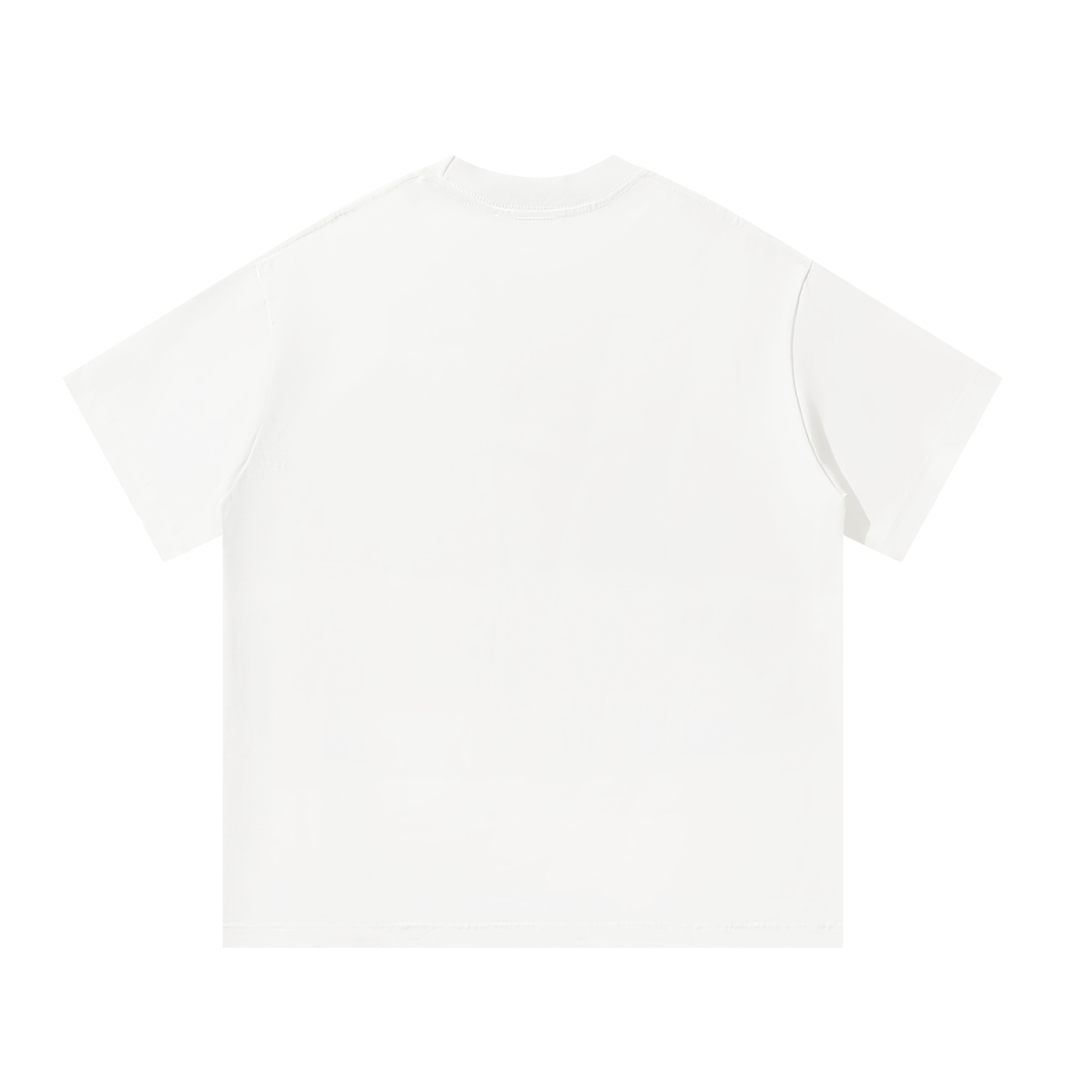 SCTR Core Tee White 300GSM Heavyweight Oversized T-Shirt EST 2026
