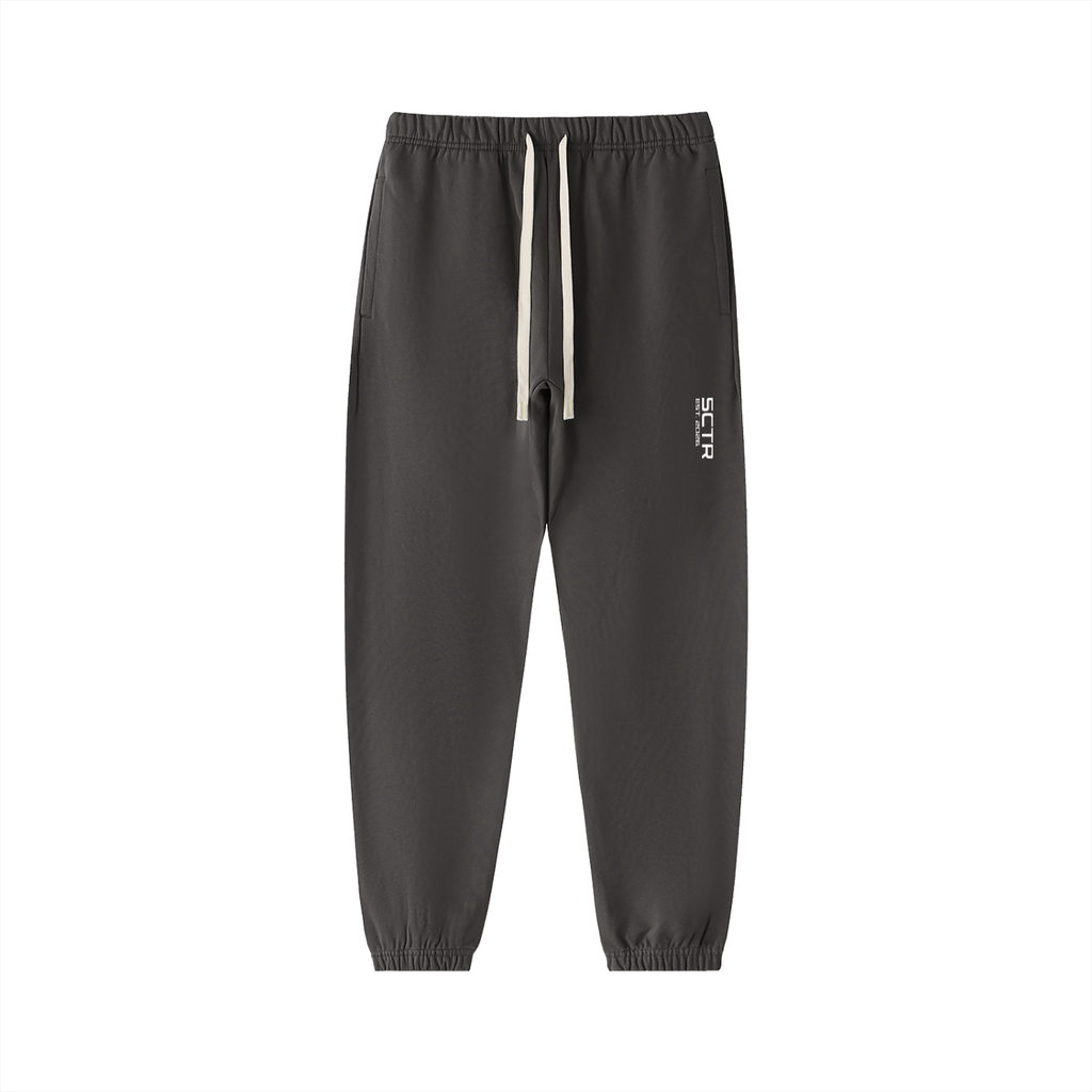 SCTR Core Joggers Grey 530GSM Heavyweight Oversized Joggers EST 2026