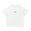 SCTR Core Tee White 300GSM Heavyweight Oversized T-Shirt EST 2026