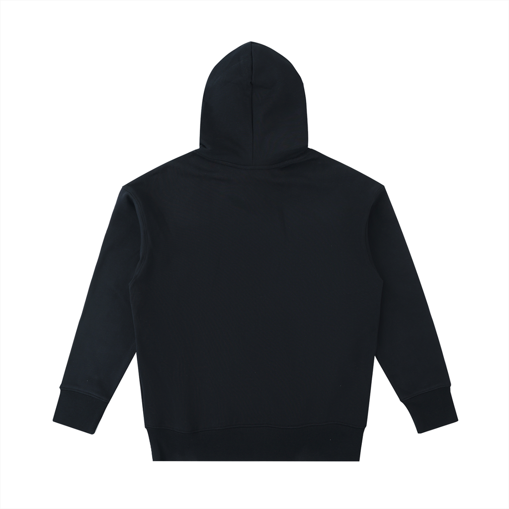 SCTR Core Hoodie Black 530GSM Heavyweight Oversized Hoodie EST 2026