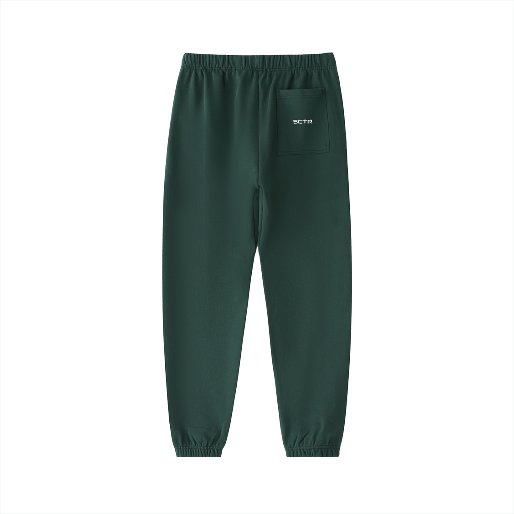 SCTR Core Joggers Green 530GSM Heavyweight Oversized Joggers EST 2026