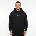 SCTR Core Hoodie Black 530GSM Heavyweight Oversized Hoodie EST 2026