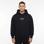 SCTR Core Hoodie Black 530GSM Heavyweight Oversized Hoodie EST 2026