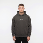 SCTR Core Hoodie Grey 530GSM Heavyweight Oversized Hoodie EST 2026