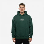 SCTR Core Hoodie Green 530GSM Heavyweight Oversized Hoodie EST 2026